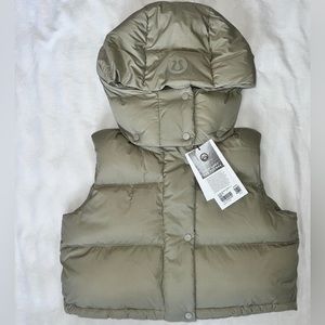 Lululemon Wunder puff super cropped vest
